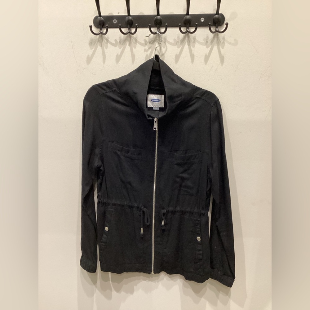 Black Zip-Up Jacket